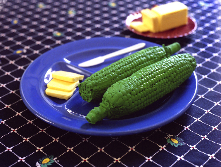 photo of green corn