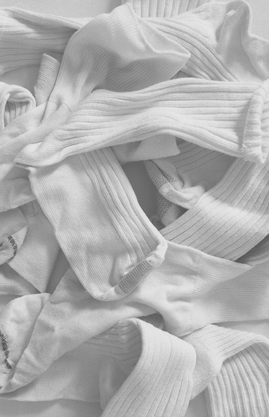 photo of white socks